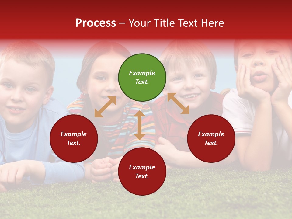 Looking Lying Male PowerPoint Template