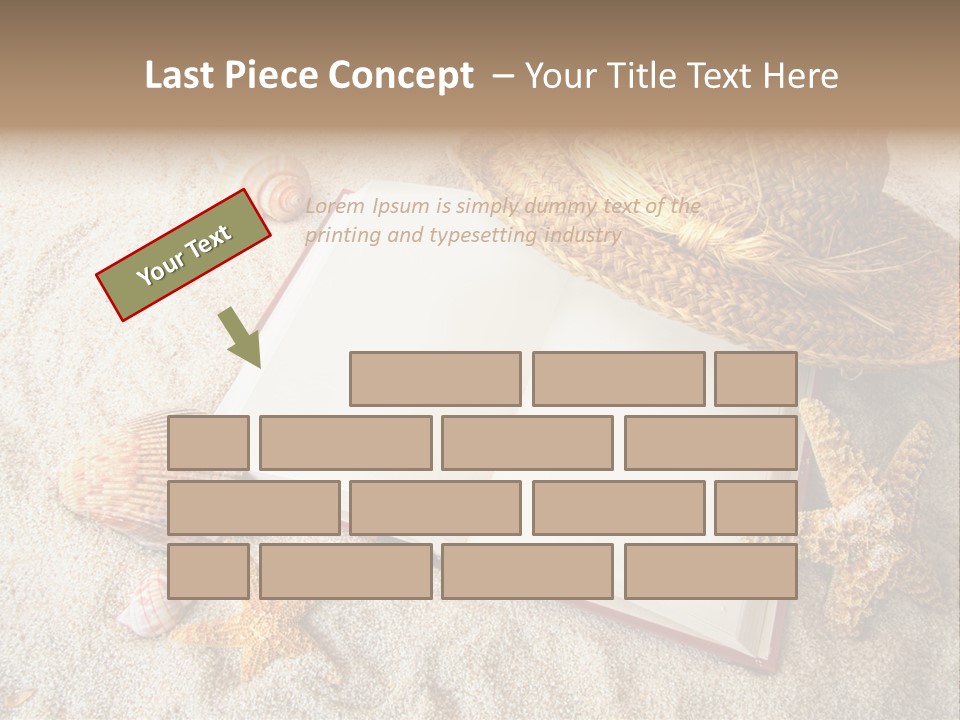 Dirty Card Shell PowerPoint Template