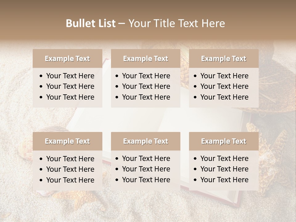 Dirty Card Shell PowerPoint Template