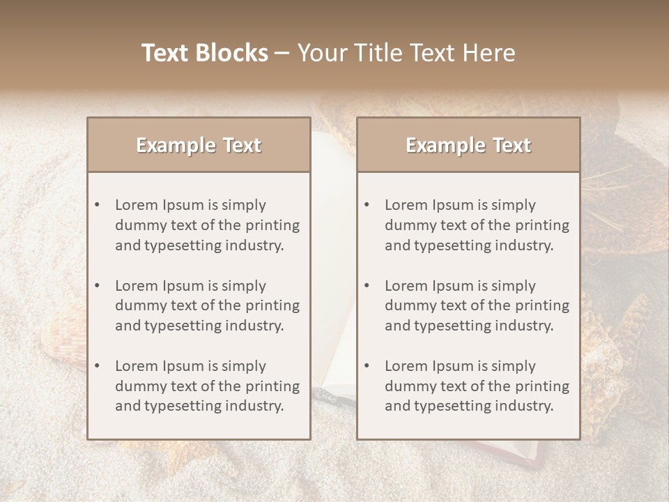 Dirty Card Shell PowerPoint Template