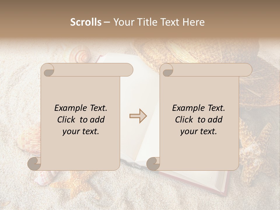 Dirty Card Shell PowerPoint Template