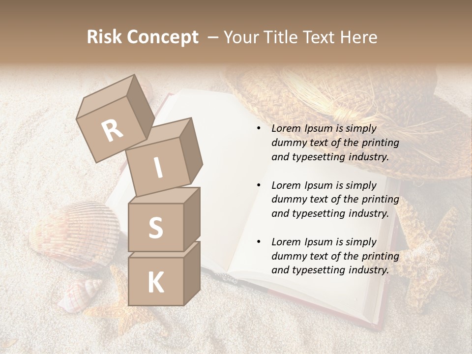 Dirty Card Shell PowerPoint Template