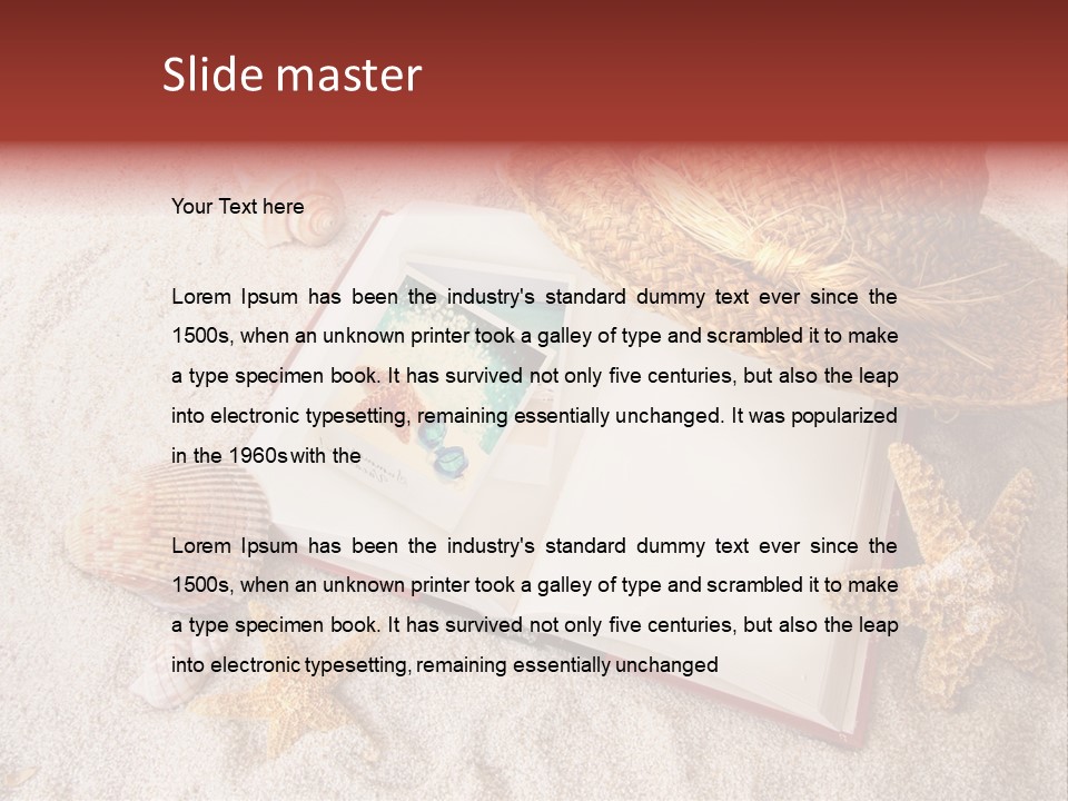 Nobody Old Message PowerPoint Template