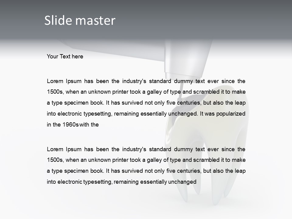 Symbol Clean Care PowerPoint Template