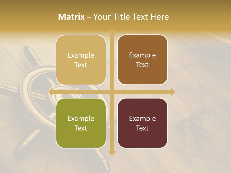 Sailor Marine Horizontal PowerPoint Template