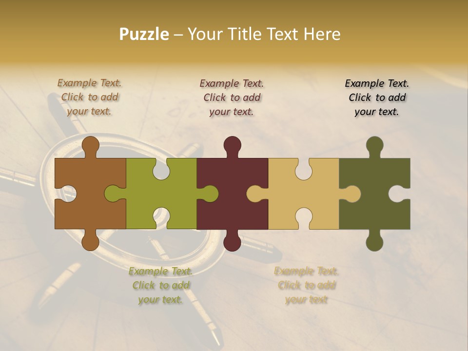 Sailor Marine Horizontal PowerPoint Template