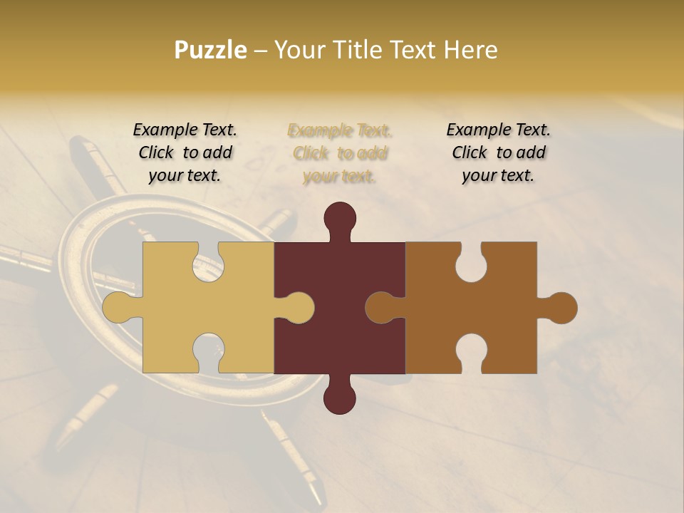 Sailor Marine Horizontal PowerPoint Template