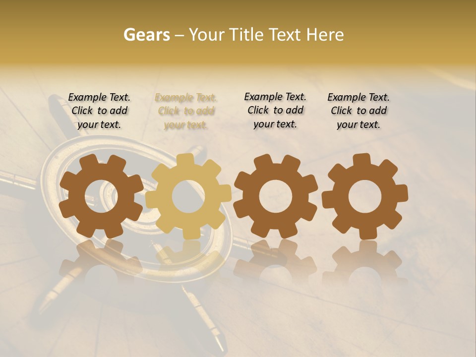 Sailor Marine Horizontal PowerPoint Template