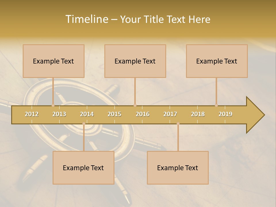 Sailor Marine Horizontal PowerPoint Template