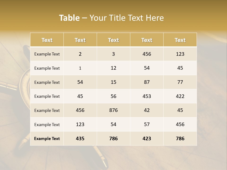 Sailor Marine Horizontal PowerPoint Template
