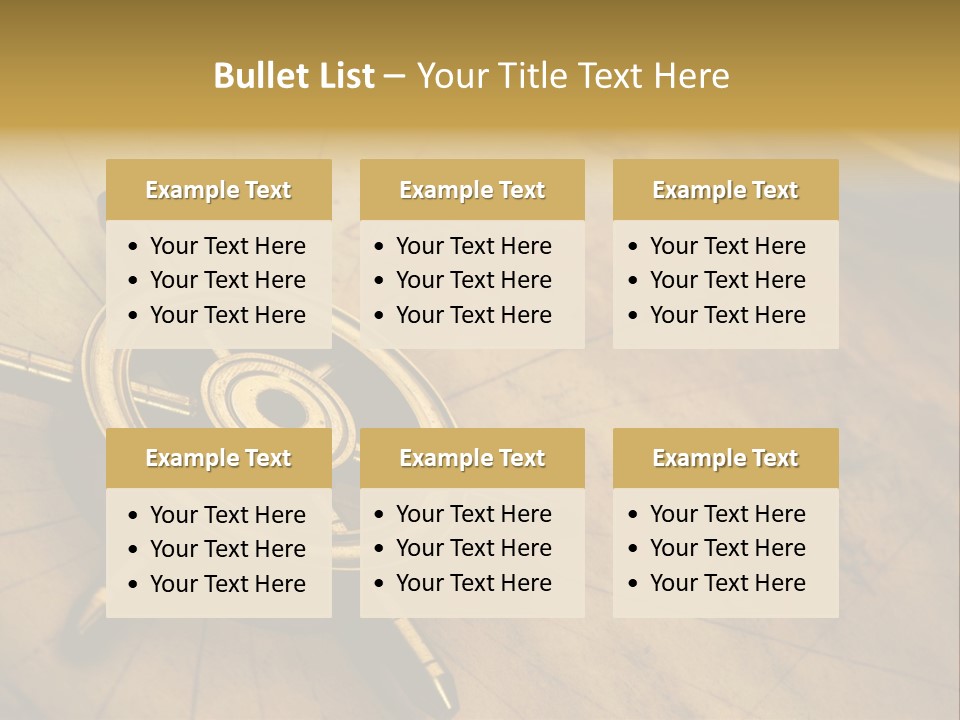 Sailor Marine Horizontal PowerPoint Template