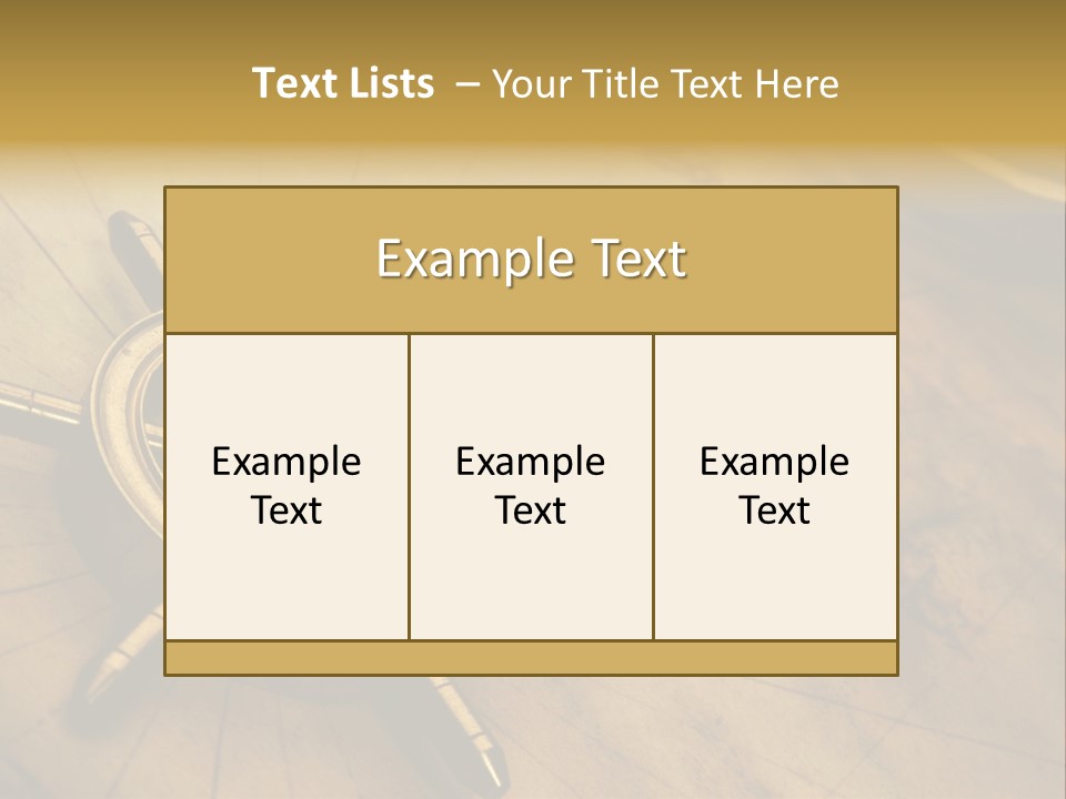 Sailor Marine Horizontal PowerPoint Template