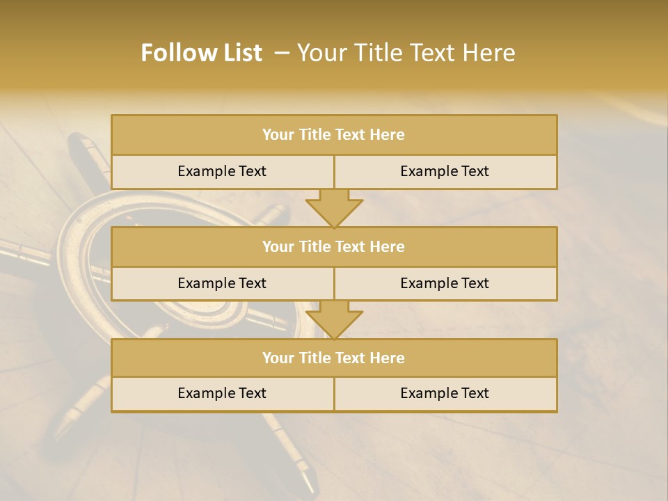 Sailor Marine Horizontal PowerPoint Template