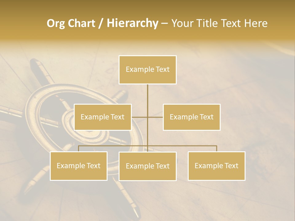 Sailor Marine Horizontal PowerPoint Template