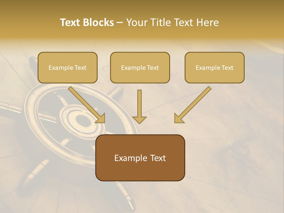 Sailor Marine Horizontal PowerPoint Template