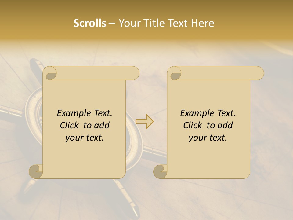 Sailor Marine Horizontal PowerPoint Template