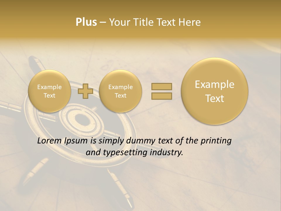 Sailor Marine Horizontal PowerPoint Template