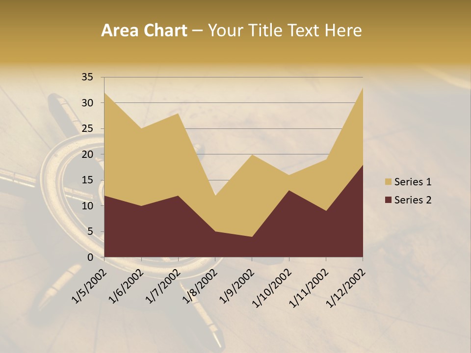Sailor Marine Horizontal PowerPoint Template