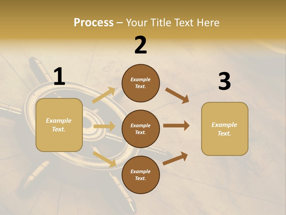 Sailor Marine Horizontal PowerPoint Template