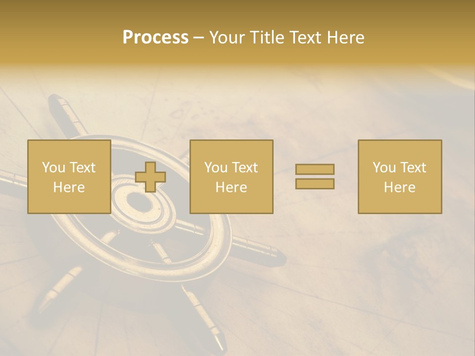 Sailor Marine Horizontal PowerPoint Template