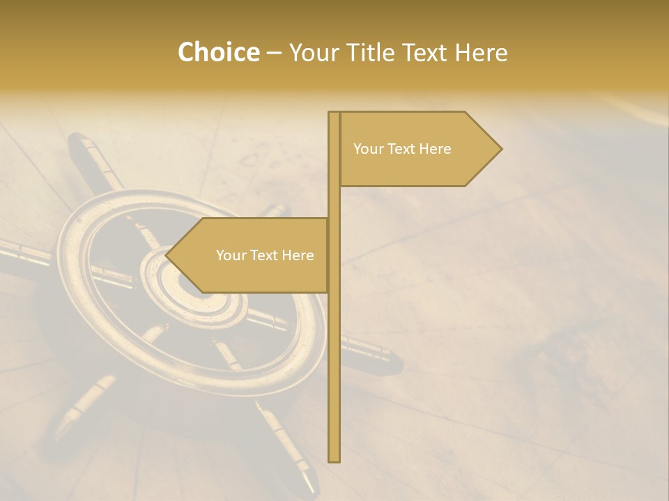 Sailor Marine Horizontal PowerPoint Template