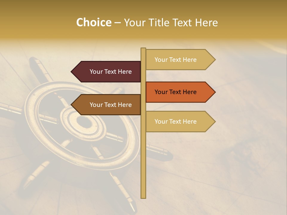 Sailor Marine Horizontal PowerPoint Template