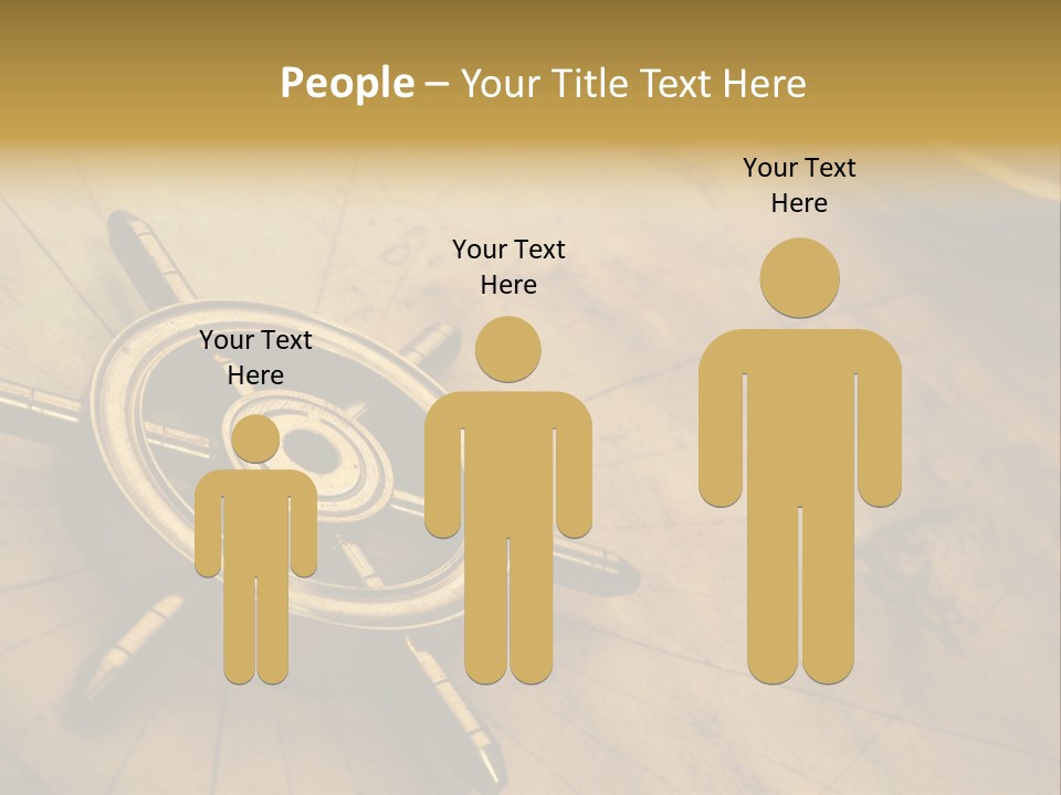 Sailor Marine Horizontal PowerPoint Template