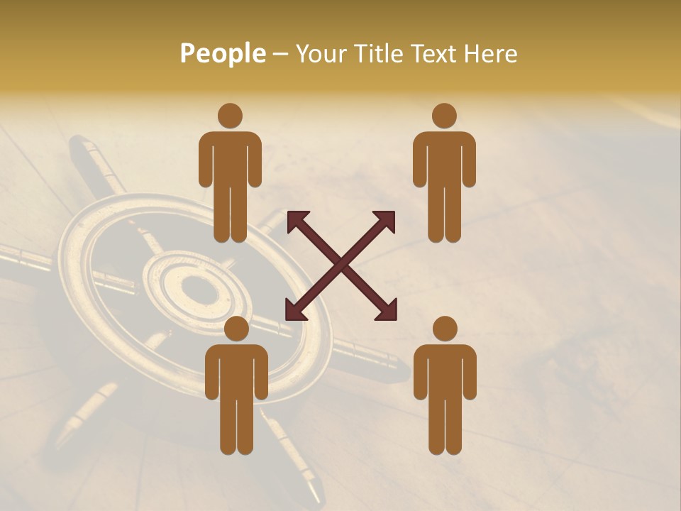 Sailor Marine Horizontal PowerPoint Template