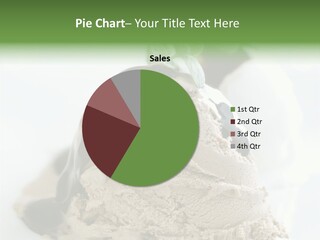 Scoop Close Dessert PowerPoint Template