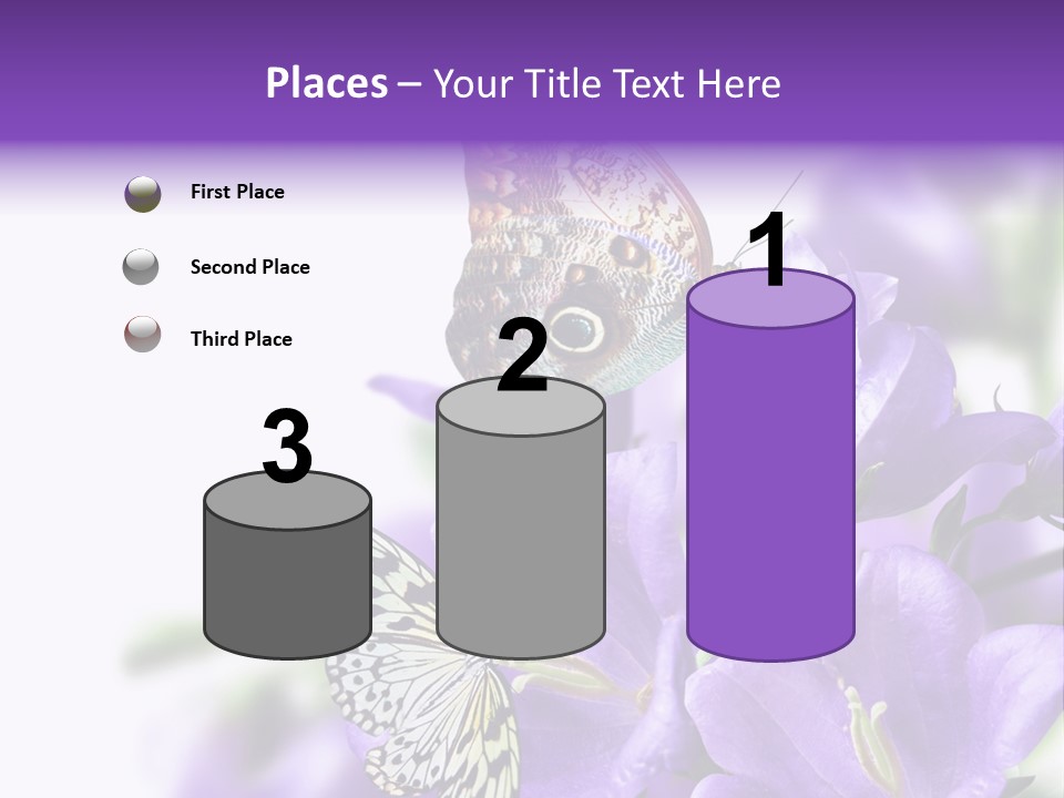 Detail Bloom Leaf PowerPoint Template