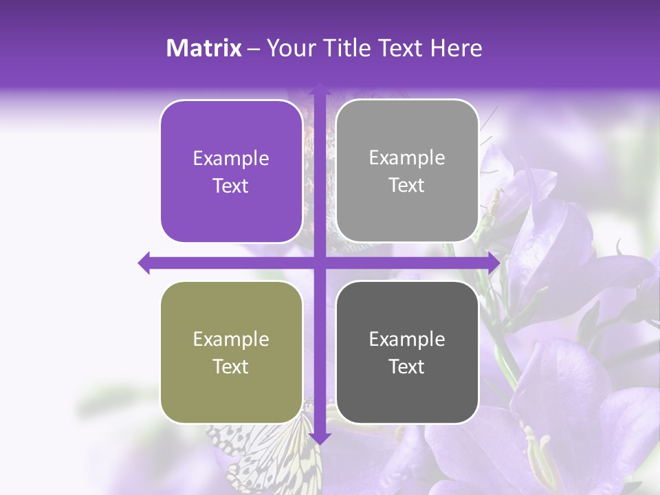 Detail Bloom Leaf PowerPoint Template