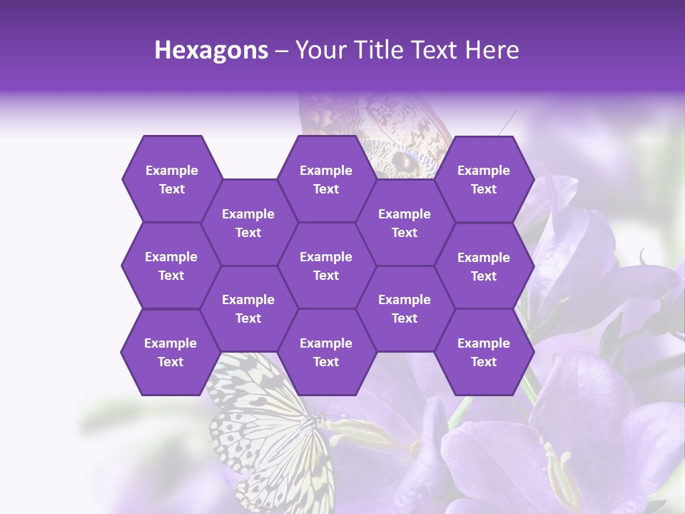 Detail Bloom Leaf PowerPoint Template