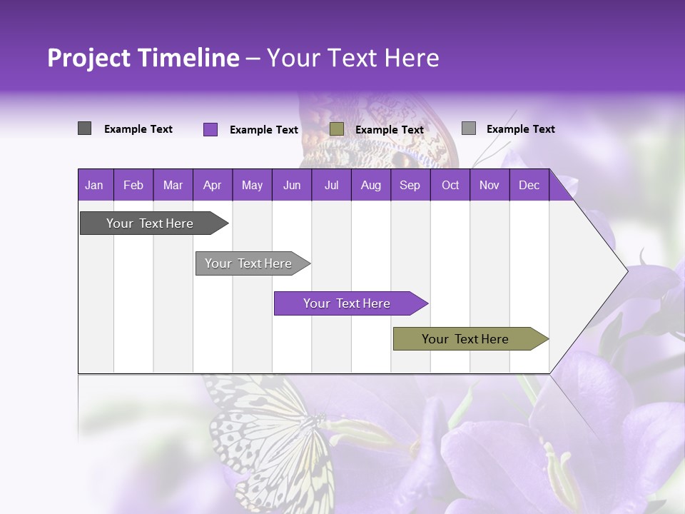 Detail Bloom Leaf PowerPoint Template