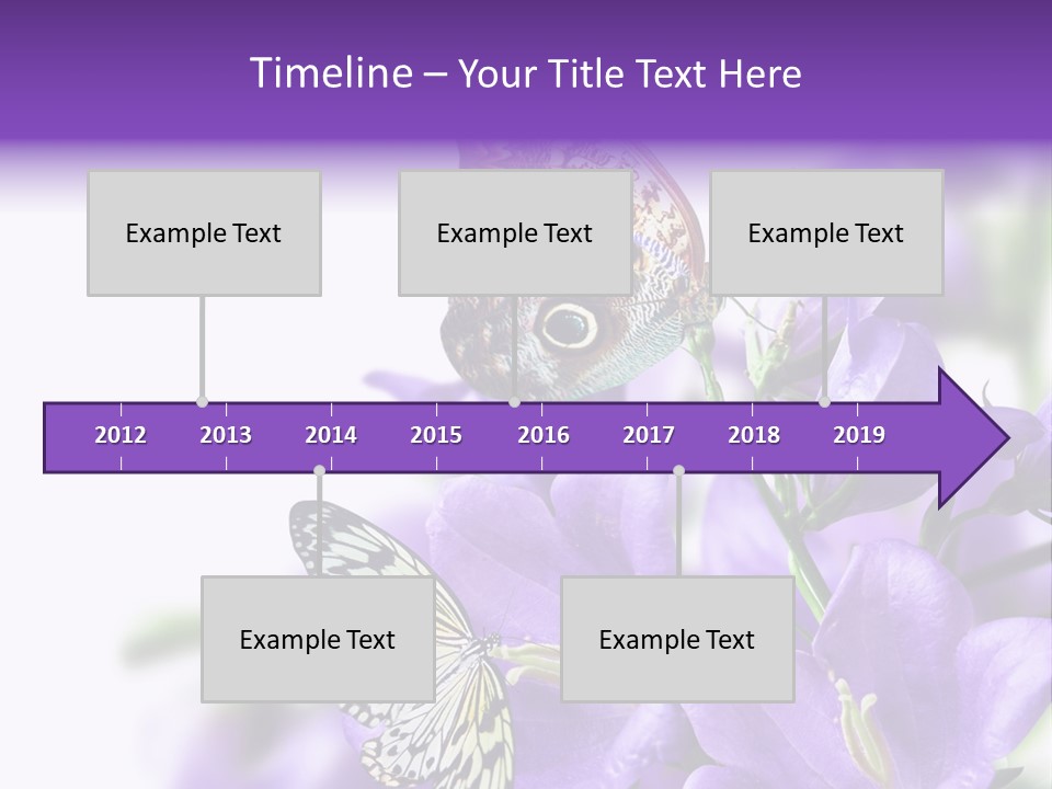Detail Bloom Leaf PowerPoint Template