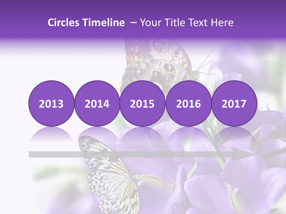 Detail Bloom Leaf PowerPoint Template