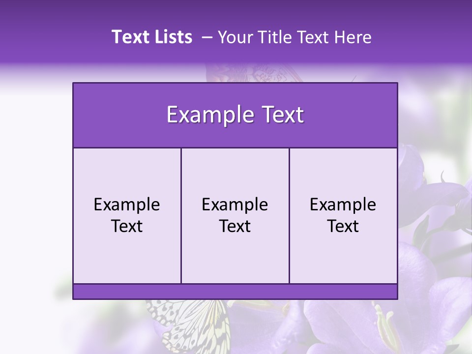 Detail Bloom Leaf PowerPoint Template