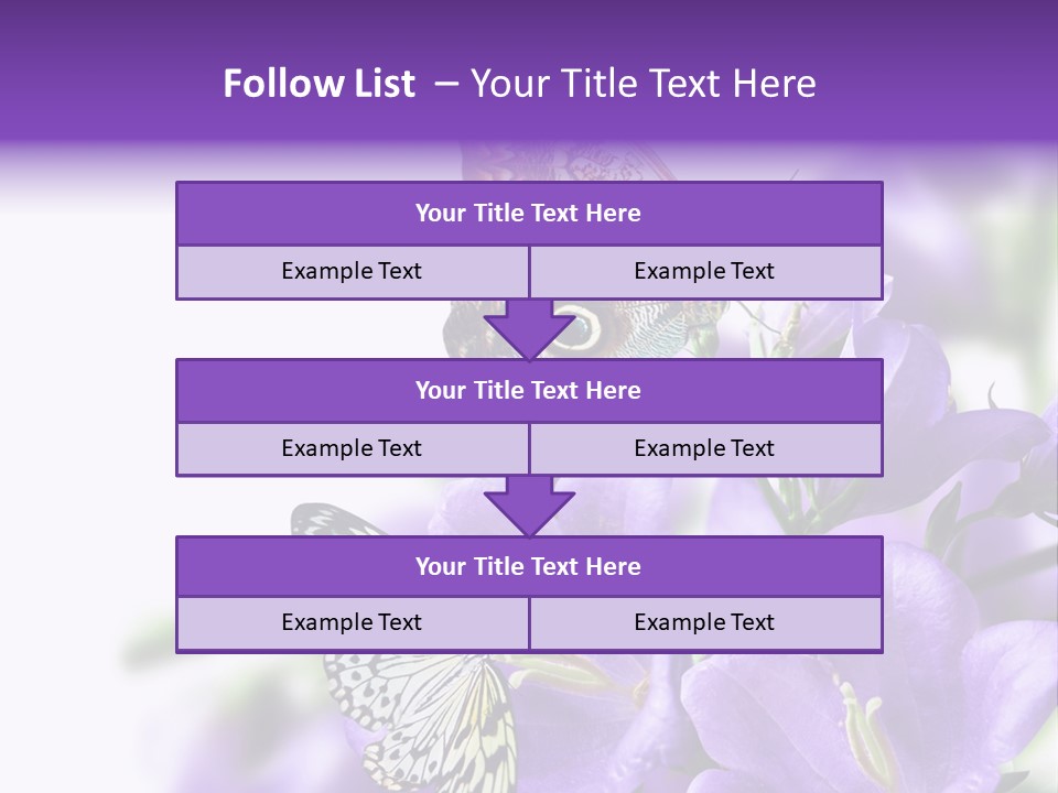 Detail Bloom Leaf PowerPoint Template