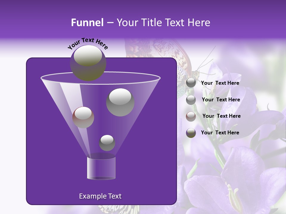 Detail Bloom Leaf PowerPoint Template