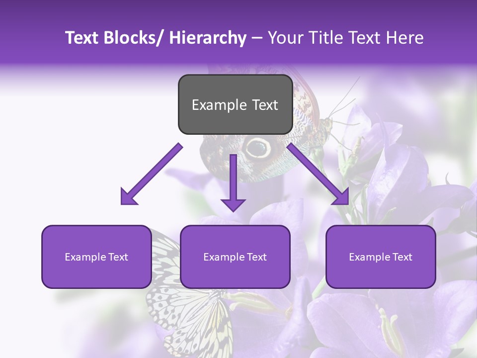 Detail Bloom Leaf PowerPoint Template
