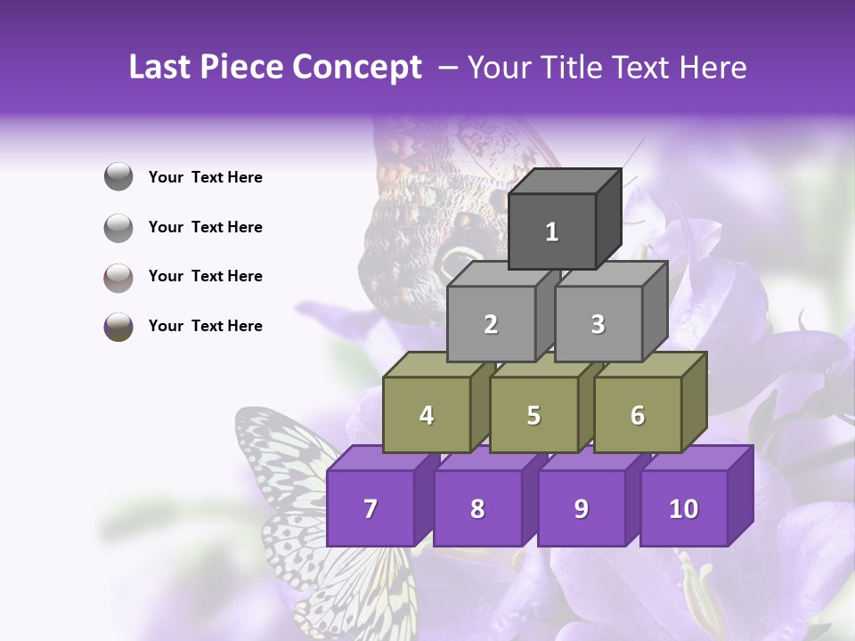 Detail Bloom Leaf PowerPoint Template
