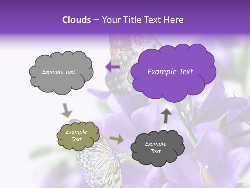 Detail Bloom Leaf PowerPoint Template