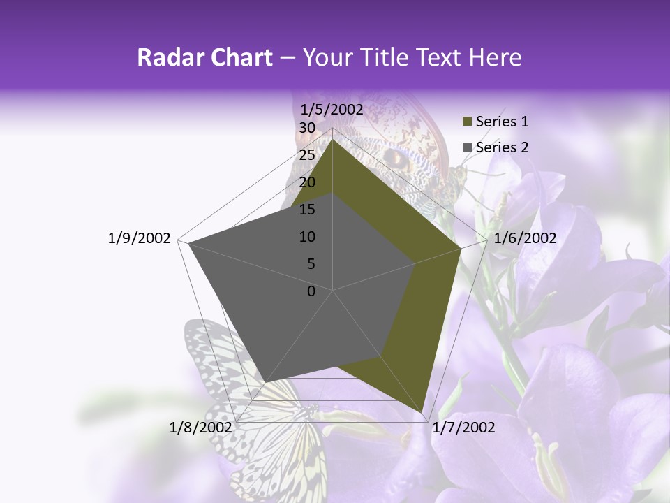 Detail Bloom Leaf PowerPoint Template