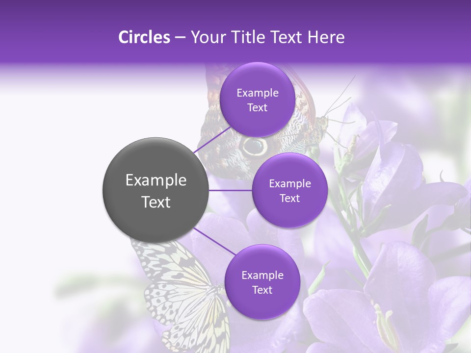 Detail Bloom Leaf PowerPoint Template