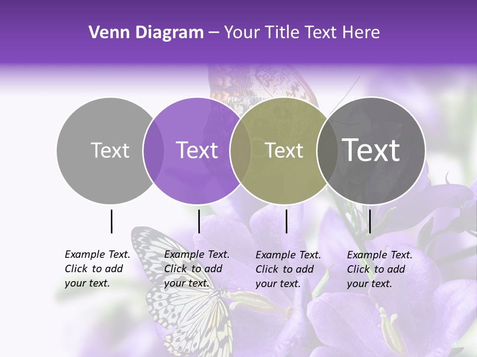 Detail Bloom Leaf PowerPoint Template
