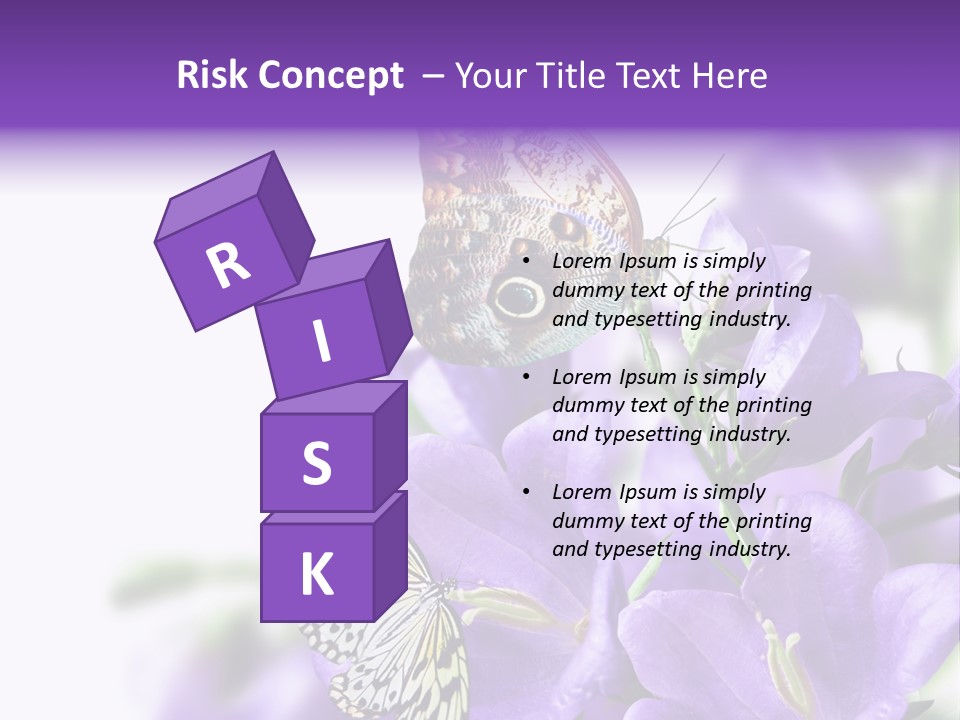 Detail Bloom Leaf PowerPoint Template