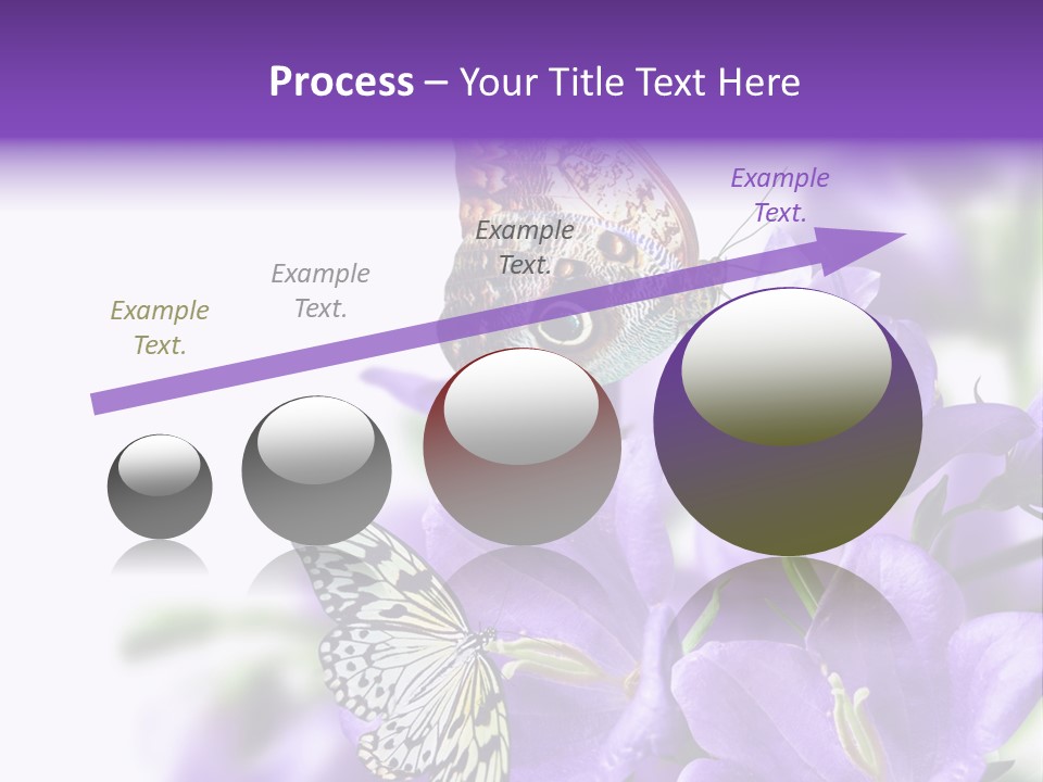 Detail Bloom Leaf PowerPoint Template