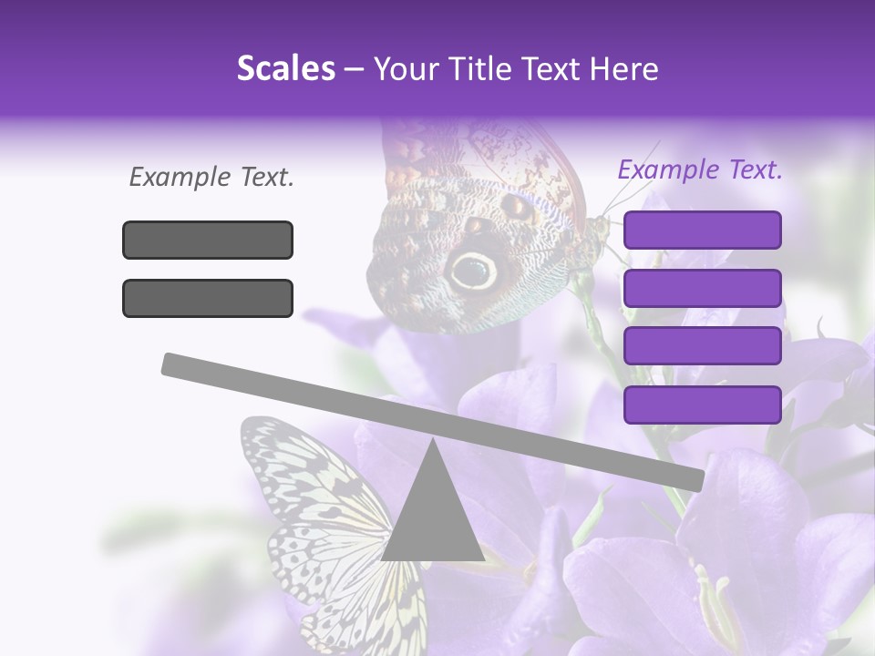 Detail Bloom Leaf PowerPoint Template