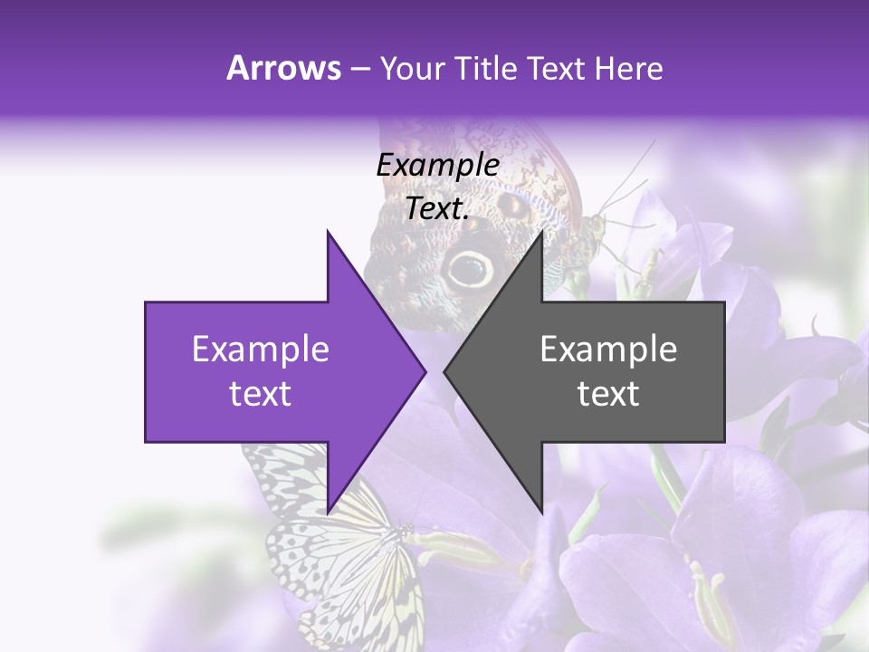 Detail Bloom Leaf PowerPoint Template