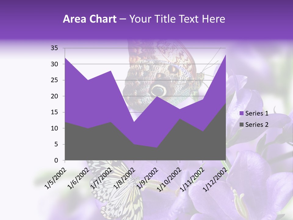 Detail Bloom Leaf PowerPoint Template