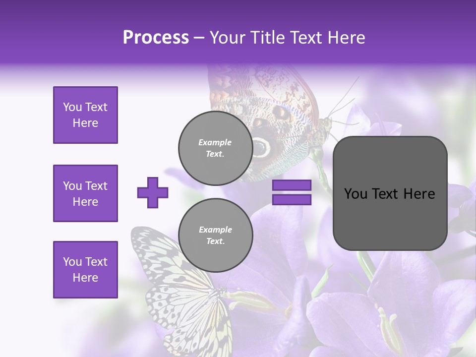 Detail Bloom Leaf PowerPoint Template